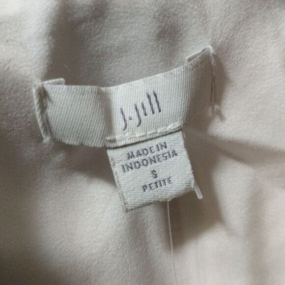 NWT J. JILL Harper Henna plaid relaxed linen boyfriend blazer SP - Picture 3 of 11